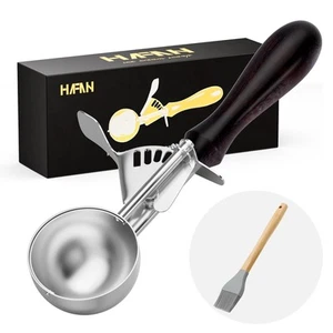 Ice Cream Scoop Cookie Food Grade 304 Stainless Steel Icecream Scoops - Picture 1 of 9
