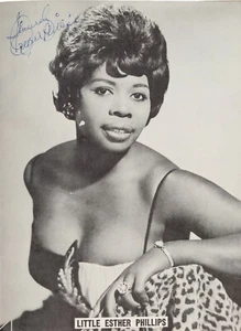 ESTHER PHILLIPS Signed Photograph - Soul, R&B, Blues, Jazz Singer 10"x7" reprint - Picture 1 of 1