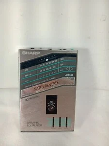 Sharp JC-850(S) AM/FM Stereo Cassette Player w/ Graphic Equalizer SUPER RARE - Picture 1 of 8