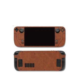 Special Leather Sticker Skin Decal Protector Cover for Valve Steam Deck 7inch - Picture 1 of 16