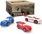 Tonka Racecar 3 Pack, Amazon Exclusive, 6268, Lights  Sounds Race Car Toys for 