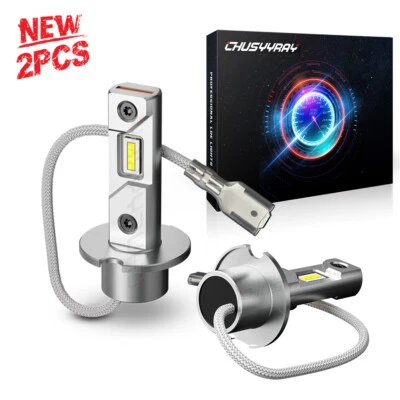 Kit de bombillas antiniebla LED H3 blancas súper brillantes 6500K para Acura Integra 1990-1993 Foto 1 de 4