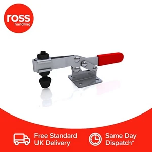 Horizontal Toggle Clamp - Slotted Arm with Holding Force of 100kg - Free P&P UK - Picture 1 of 3