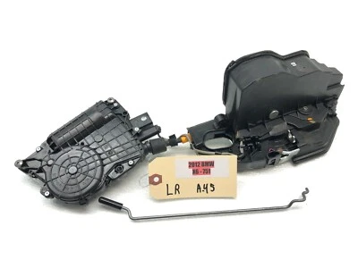 BMW X6 E71 2007-2014 Conjunto de actuador de cerradura de puerta trasera del conductor izquierdo OEM. Foto 1 de 4