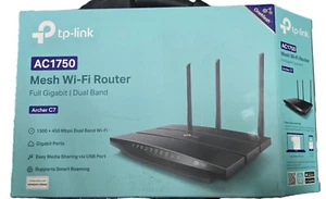 TP-Link Archer AC1750 Dual-Band Wi-Fi 5 Router - Black - Zdjęcie 1 z 3