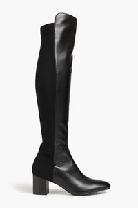BOTAS SOBRE LA RODILLA STUART WEITZMAN GILLIAN 60 EN CUERO NEGRO UK 7 / EU 40 *£750 - Imagen 1 de 23