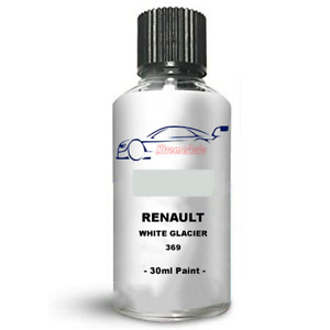 Touch Up Paint For Renault Velsatis White Glacier 369 Stone Chip Brush