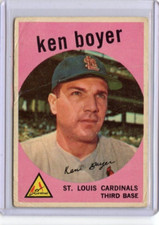 1959 Topps Ken Boyer St. Louis Cardinals #325 ⭐️💥🎯 Original