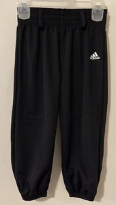 Adidas Aeroready Unisex Kids XXS Performance Black Athletic Pants! A11 - Picture 1 of 4