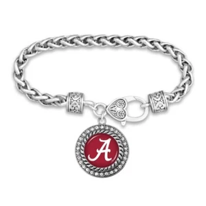 Alabama Crimson Tide rhinestone bling bracelet - Picture 1 of 1