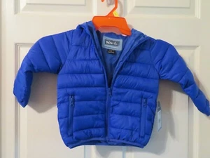 NWT Toddler Boys Blue Pulse Coat, 3T - Picture 1 of 2