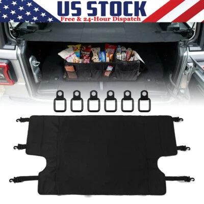 Protetor de porta-malas traseiro para Jeep Wrangler JK 2007-2018 - Imagem 1 de 4