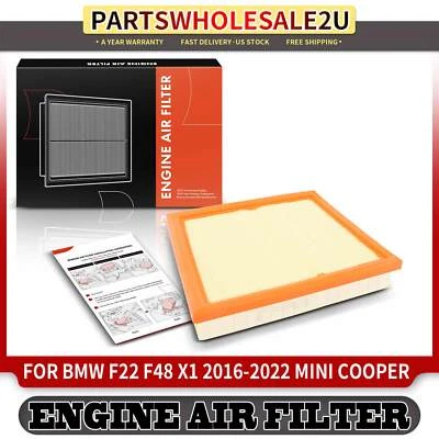 Engine Air Filter for BMW X1 16-22 X2 18-22 Mini	Cooper 15-23 L3 1.5L L4 2.0L - Image 1 of 4
