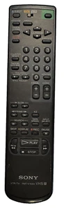 SONY RMT-V154A VTR/TV VHS Remote Control for SLV340, SLV340U, SL380, SLV340 - Picture 1 of 3