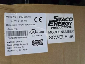 Staco Energy SCV-ELE-6K- 6kVA Rack Mount UPS Module - Picture 1 of 11