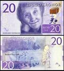 Sweden 20 Kronor, 2015, P-69, Unc World Currency