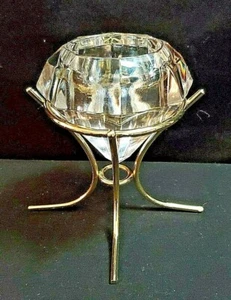 Bleikristall - Fermacarte portacandele votivo a forma di diamante cristallo piombo 24% - Foto 1 di 8