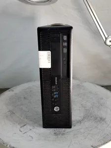 HP EliteDesk 705 G1 G0K55AV SFF PC AMD A6 Pro-7400B R5 4GB SEE NOTES - Picture 1 of 9