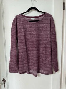 Columbia Women’s X-Large Purple By The Hearth Pullover Long Sleeve Sweater - Picture 1 of 4