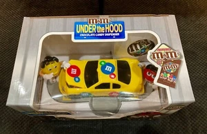 M&M's Under The Hood CAR Candy Dispenser Yellow Limited Edition - Picture 1 of 3