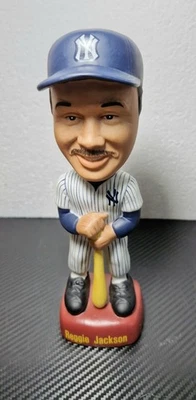 SAM's Limited Edition Bobbing Head Doll NIB REGGIE JACKSON # 602.  1992 - Imagem 1 de 4