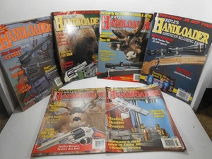 9 2000-2004 Issues Of Rifle's HANDLOADER AMMUNITION RELOADING JOURNAL Hunting/+ - Picture 1 of 2