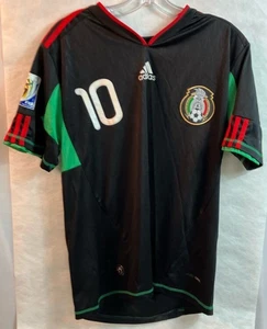 Adidas MEXICO cuauhtémoc blanco 2010 South Africa World Cup Jersey YOUTH XL - Picture 1 of 9
