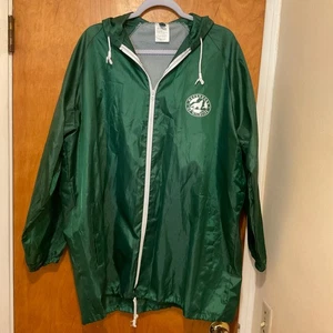 Defenders Of Wildlife Rain Protective Jacket Coat One Size Fits Most Men’s Green - Picture 1 of 8