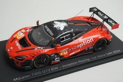 1:43 SPARK S9152 McLaren 720S GT3 Evo Inception Racing Le Mans 24H 2024 #70 Foto 1 de 4