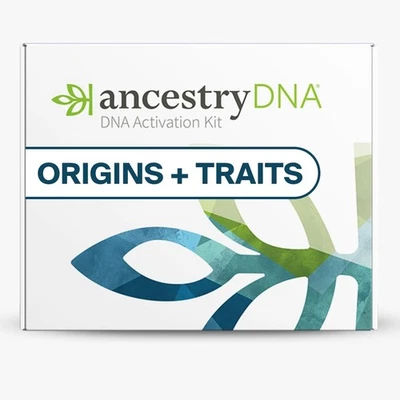 AncestryDNA + Traits Genetic Test Kit: Personalized Genetic Traits, DNA