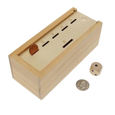 Juego WE Games Super Six Penny - Juego de monedas y dados basado en suerte y estrategia Foto 1 de 4