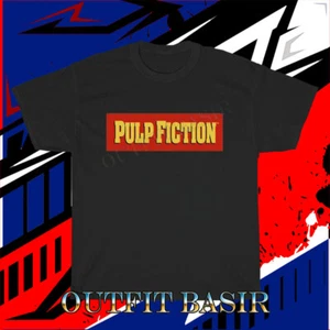 New Pulp Fiction Logo Classic  T-Shirt T-Shirt Funny Size S to 5XL - Picture 1 of 4