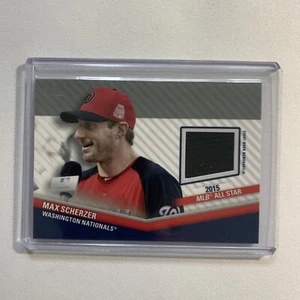 Max scherzer 2020 Update All Star Stitches Relic #ASSC-MS -Washington Nationals - Picture 1 of 2