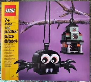 LEGO Halloween Seasonal Spider & Haunted House Ornament Pack 40493 New, Sealed! - Picture 1 of 2