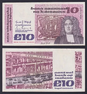 Banconota Irlanda 10 pounds 1985 P.-72b BB/VF - Picture 1 of 1