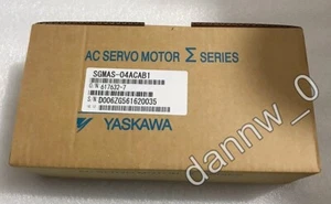 New in box Yaskawa SGMAS-04ACAB1 AC SERVO MOTOR - Picture 1 of 2