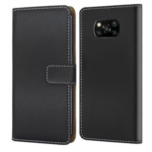Housse de téléphone portable pour Xiaomi Poco X3 / X3 NFC / X3 Pro sac housse de protection étui portefeuille - Photo 1 sur 7