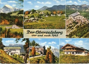 AK BERCHTESGADEN OBERSALZBERG Berghof, ehem. Hit.-Haus Wachenfeld, Mehrbild 50er - Picture 1 of 1