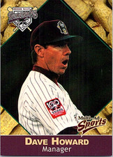 2001 Multi-Ad Hudson Valley Renegades Minor League Baseball #18 Dave Howard
