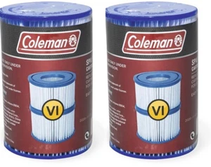 Coleman Type VI Spa Filter Cartridge - 2 Packs Of 2 4 Filters Altogether!! NEW - Picture 1 of 5