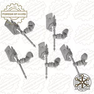 Fallen Gladiators - Noctis Hunters - Uriasi Destroyers Axes (x5L) - Imagen 1 de 1