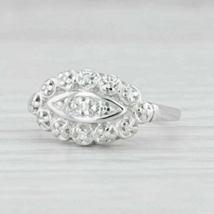2.00Ct Round Cut Lab-Created Diamond Vintage Wedding Ring 14K White Gold Plated - Picture 1 of 5