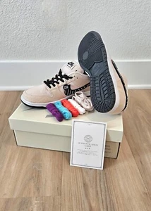 Albino Preto Dunks Mens Size 10 (LIKE NEW WITH BOX AND LACES!!) - Picture 1 of 14