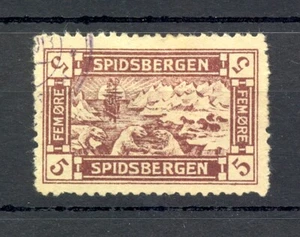 NORWEGEN LOKAL - 1911 = SPIDSBERGEN = GEBRAUCHT - SEHR GUTER ZUSTAND  - Bild 1 von 1