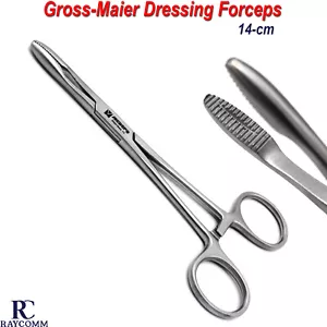 Herramientas de apósito médico Gross Maier para aderezo bloqueo dental quirúrgico - Imagen 1 de 4