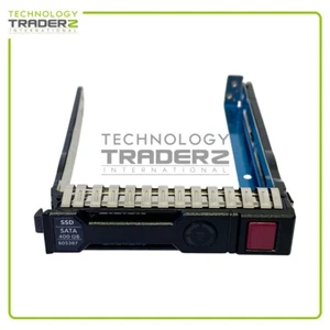 LOT OF 4 805387-001 HP 400GB SATA 2.5” Solid State Drive Tray Only 651699-001 - Picture 1 of 4