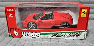 Modellino Ferrari 458 Spider scala 1:24 nuovo - Foto 1 di 2