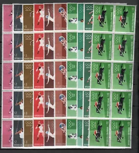 s36665 DEALER STOCK SAN MARINO 1960 MNH** Olympic Games Roma 14v X10 SETS - Bild 1 von 1