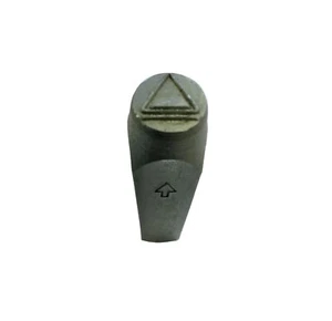 8mm Steep Incline Road Sign Metal Stamp Jewellery Making Keyring Metalwork M9330 - Picture 1 of 3