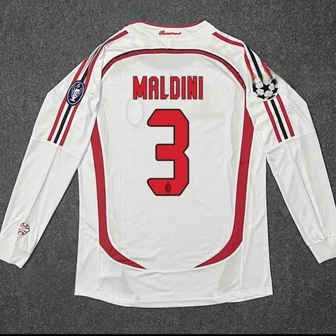 Retro 2007 AC Milan #3 Home Shirt Cover